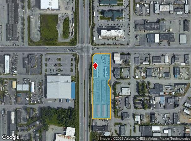 130 W Intl Airport Rd, Anchorage, AK Parcel Map