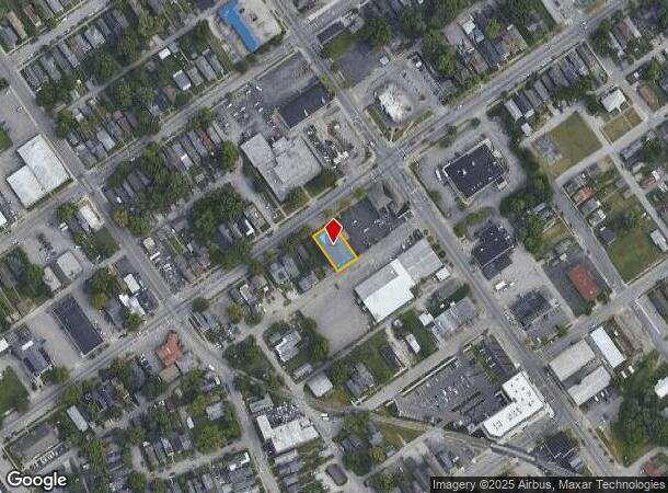 1614 E Spring St, New Albany, IN Parcel Map