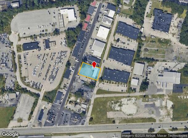 70 Dewey Ave, Warwick, RI Parcel Map