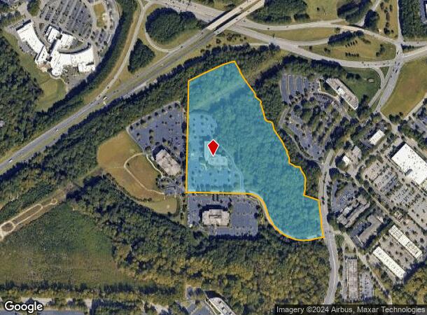  200 Regency Forest Dr, Cary, NC Parcel Map