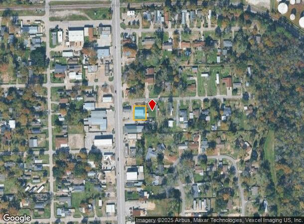 102 Pleasant Ave, Highlands, TX Parcel Map