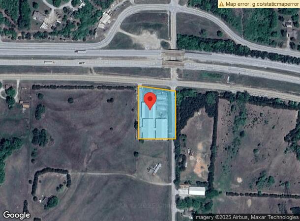  100 S Peninsula Dr W, Cleveland, OK Parcel Map