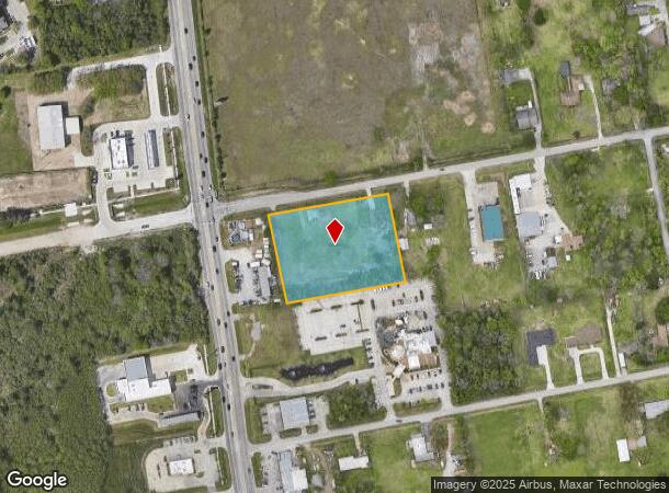  923 W Archer Rd, Baytown, TX Parcel Map