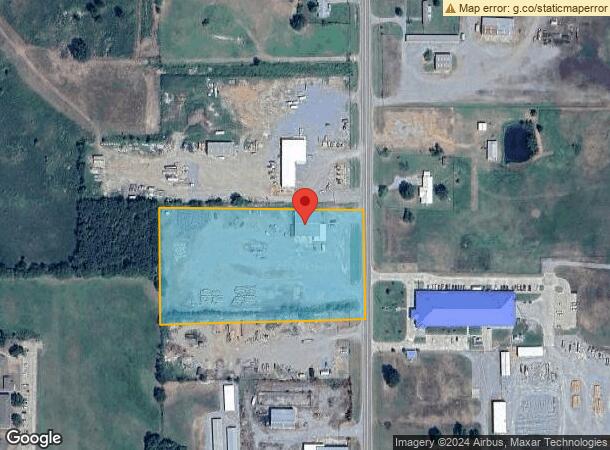  1605 Highway 2 S, Wilburton, OK Parcel Map