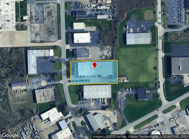  5102 Enterprise Blvd, Toledo, OH Parcel Map