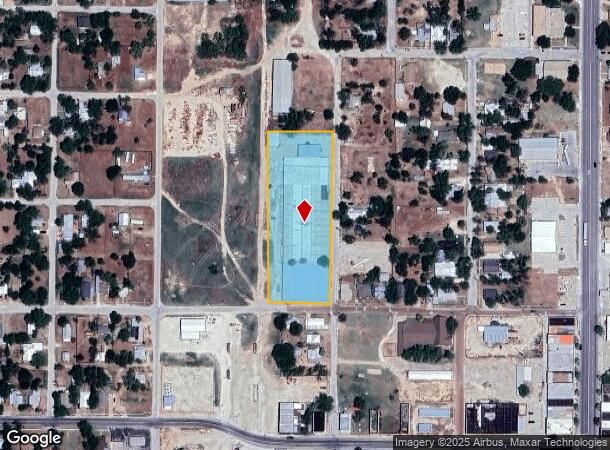 201 N Melwood St, Winters, TX Parcel Map