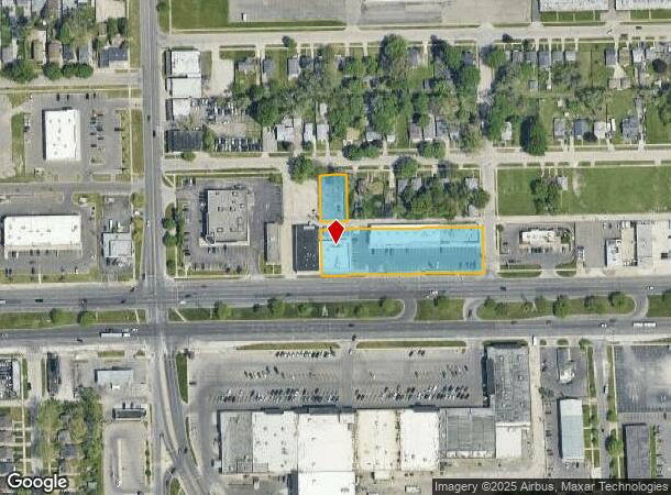 2005 E 8 Mile Rd, Warren, MI Parcel Map