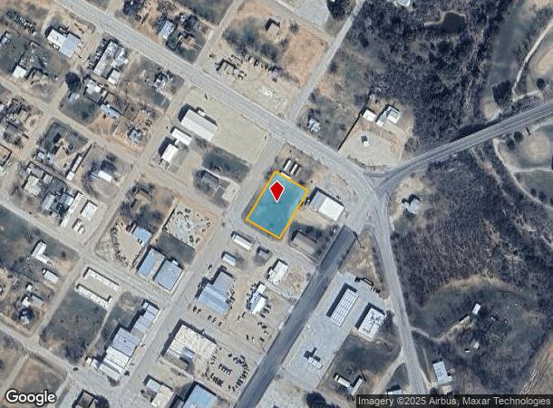 902 Austin St, Robert Lee, TX Parcel Map