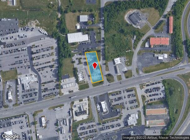  2384 Roanoke St, Christiansburg, VA Parcel Map
