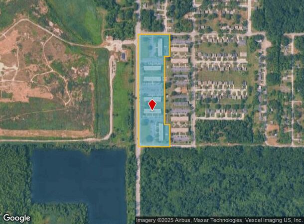 1901 Burr St, Gary, IN Parcel Map