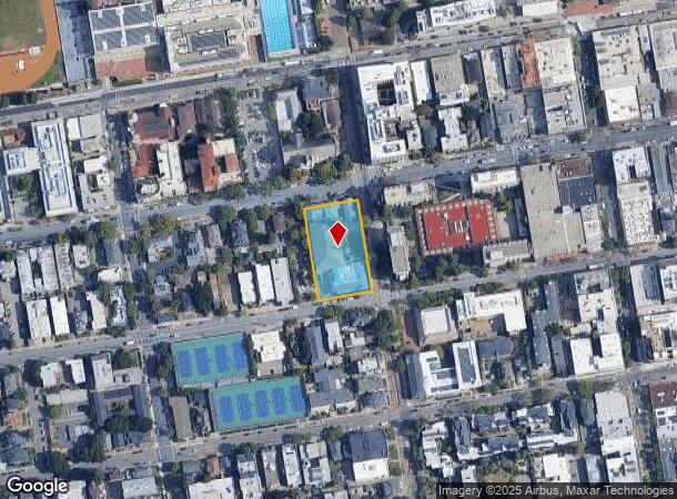  2345 Channing Way, Berkeley, CA Parcel Map