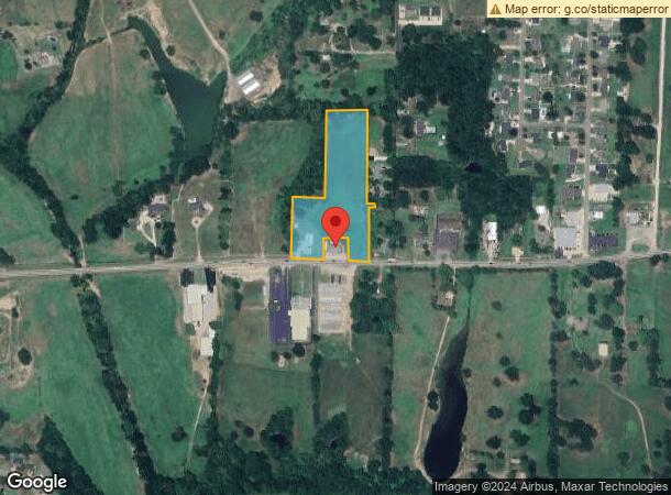  2210 W Main St, Clarksville, AR Parcel Map