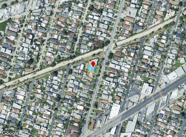  1815 Hauser Blvd, Los Angeles, CA Parcel Map