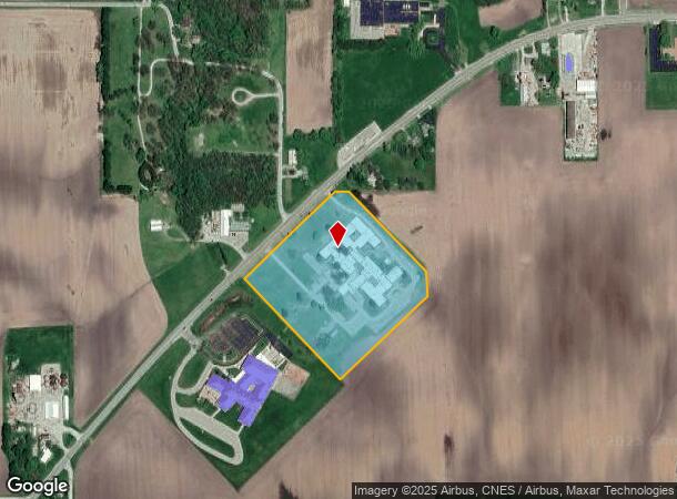 14792 Catlin Tilton Rd, Tilton, IL Parcel Map