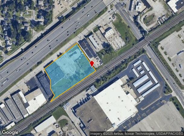  24000 Lakeland Blvd, Euclid, OH Parcel Map