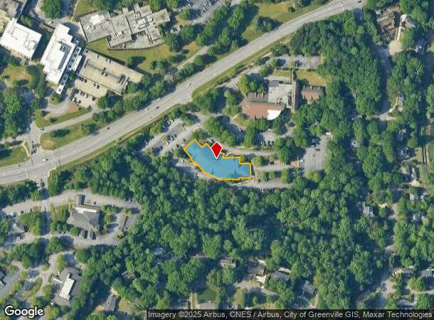  877 W Faris Rd, Greenville, SC Parcel Map