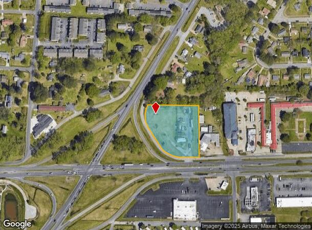 3349 S Military Hwy, Chesapeake, VA Parcel Map