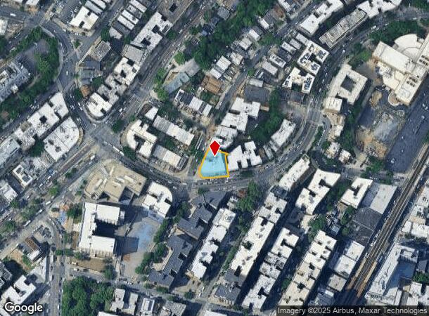  1804 Harrison Ave, Bronx, NY Parcel Map