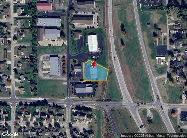 4535 Progress Dr, Columbus, IN Parcel Map