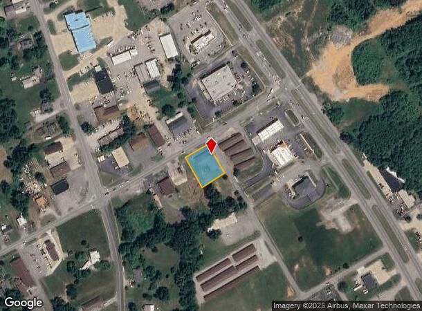 168 E Vine St, Radcliff, KY Parcel Map