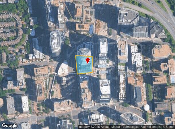 1812 N Moore St, Arlington, VA Parcel Map