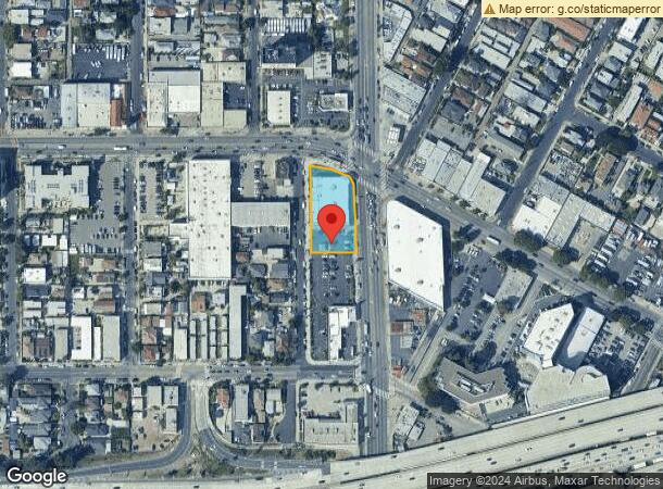  1901 S Hoover St, Los Angeles, CA Parcel Map