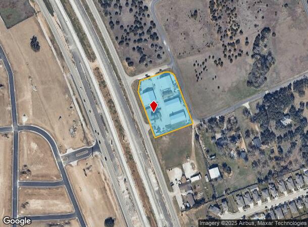  1353 Highway 183, Leander, TX Parcel Map