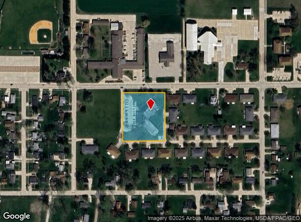  704 E Mapleleaf Dr, Mount Pleasant, IA Parcel Map