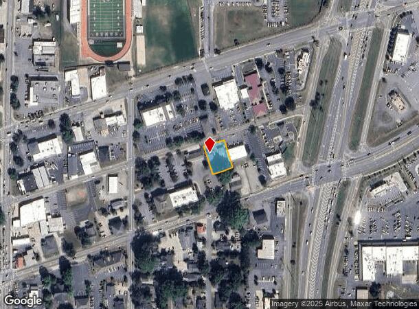  317 E Cherokee Ave, Cartersville, GA Parcel Map