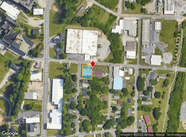  703 Taylor Ave, High Point, NC Parcel Map