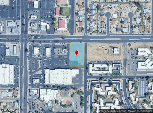  3301 W Peoria Ave, Phoenix, AZ Parcel Map