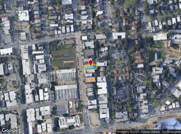  1749 Oxford St, Berkeley, CA Parcel Map