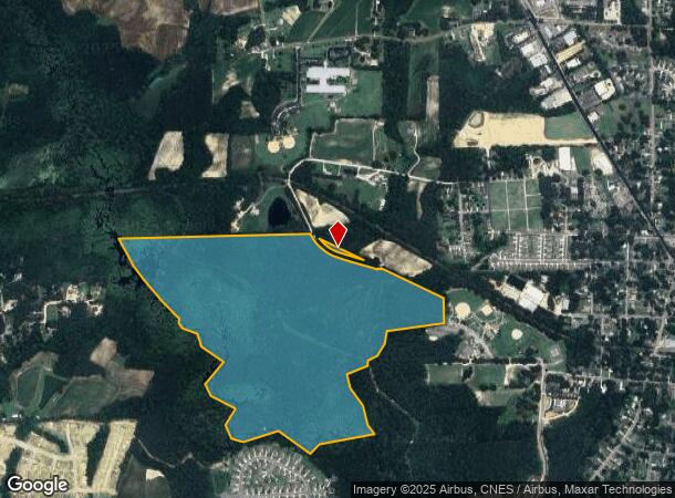  Industrial Dr, Wendell, NC Parcel Map