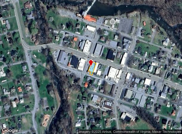 132 W Laurel Ave, Damascus, VA Parcel Map