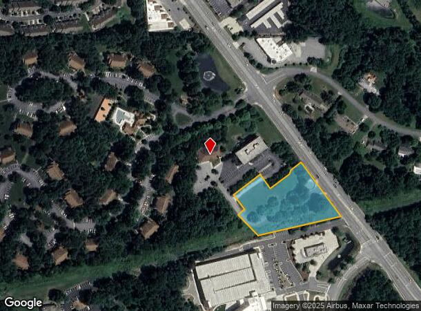  3855 Battleground Ave, Greensboro, NC Parcel Map