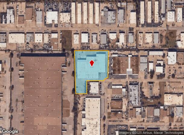  3615 Security St, Garland, TX Parcel Map