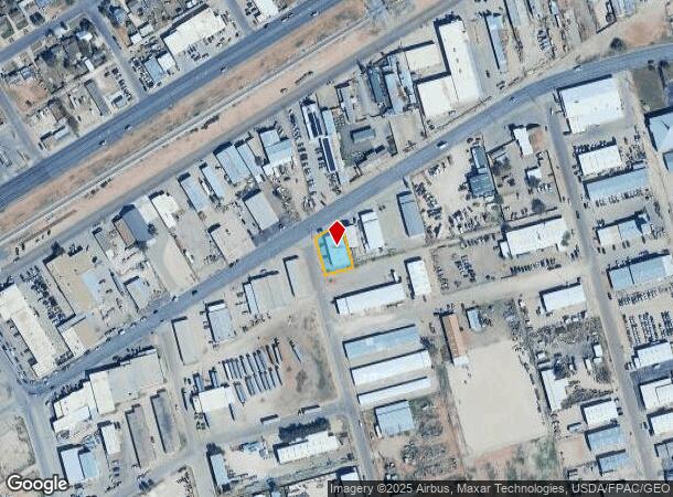  1625 W Florida Ave, Midland, TX Parcel Map