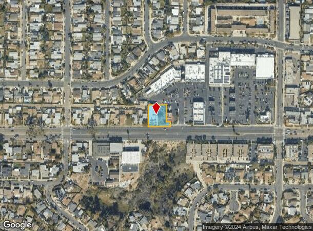  4664 Clairemont Mesa Blvd, San Diego, CA Parcel Map