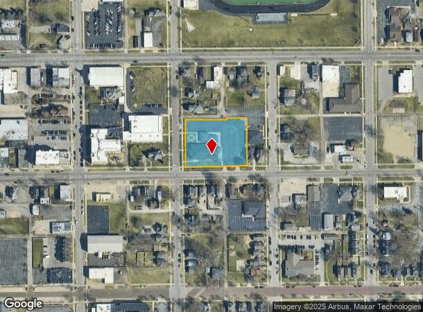  711 E Colfax Ave, South Bend, IN Parcel Map