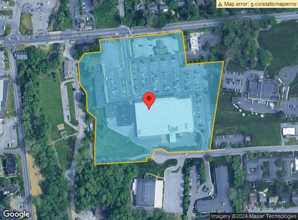  1374 Columbia Ave, Lancaster, PA Parcel Map