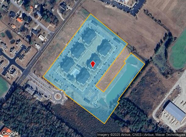 Hunters Run Ave, Pembroke, NC Parcel Map