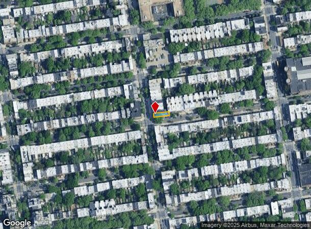  523 Throop Ave, Brooklyn, NY Parcel Map