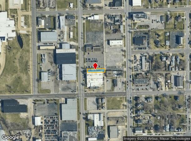  1514 S Main St, South Bend, IN Parcel Map