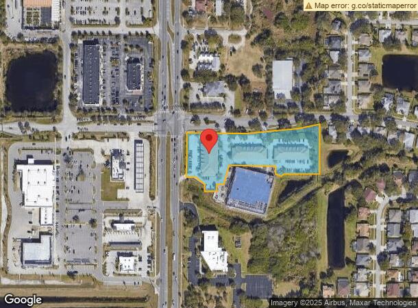  4865 N Wickham Rd, Melbourne, FL Parcel Map