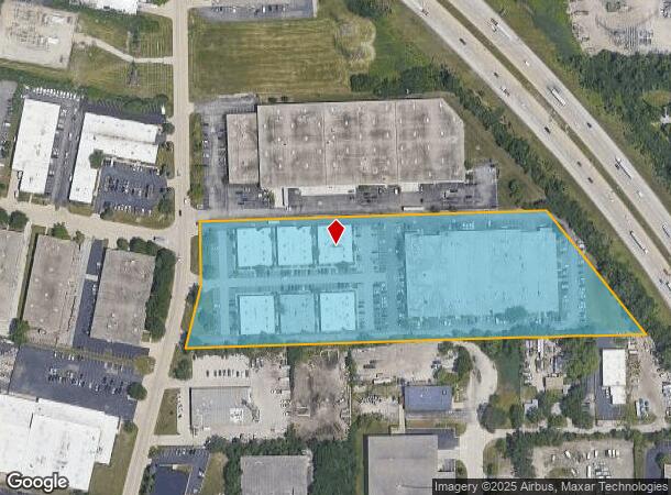 747 N Church Rd, Elmhurst, IL Parcel Map