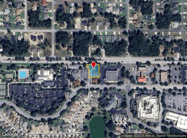  8489 Se 165Th Mulberry Ln, The Villages, FL Parcel Map