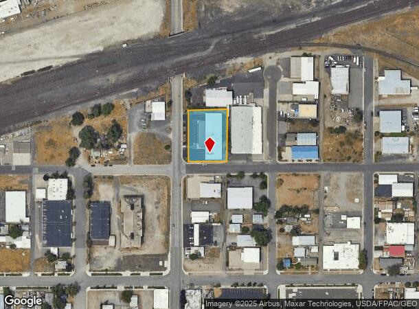  202 N Napa St, Spokane, WA Parcel Map