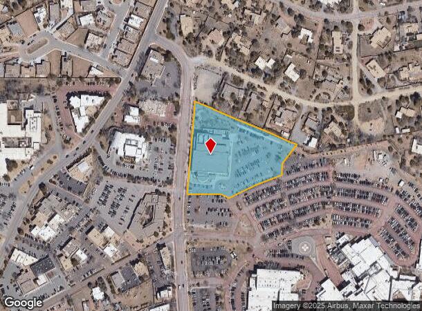  1631 Hospital Dr, Santa Fe, NM Parcel Map