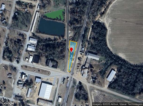  1646 W Railroad St, Pinehurst, GA Parcel Map