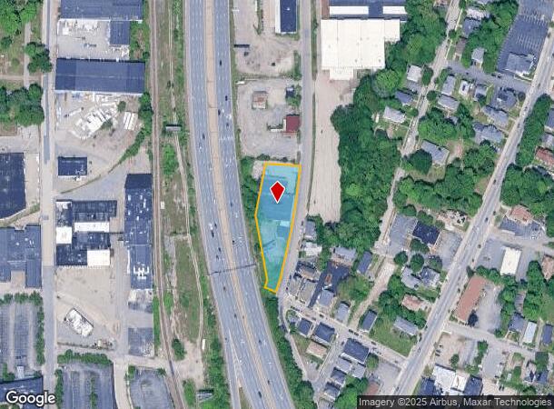  25 Crescent St, Worcester, MA Parcel Map